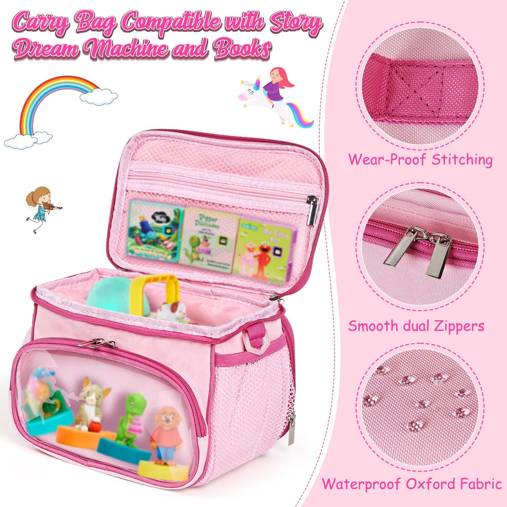 Kowenlic carrying case folded compact mode for simple storage between trips