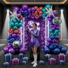 Kozee 80s/90s themed party decor set adds retro flair