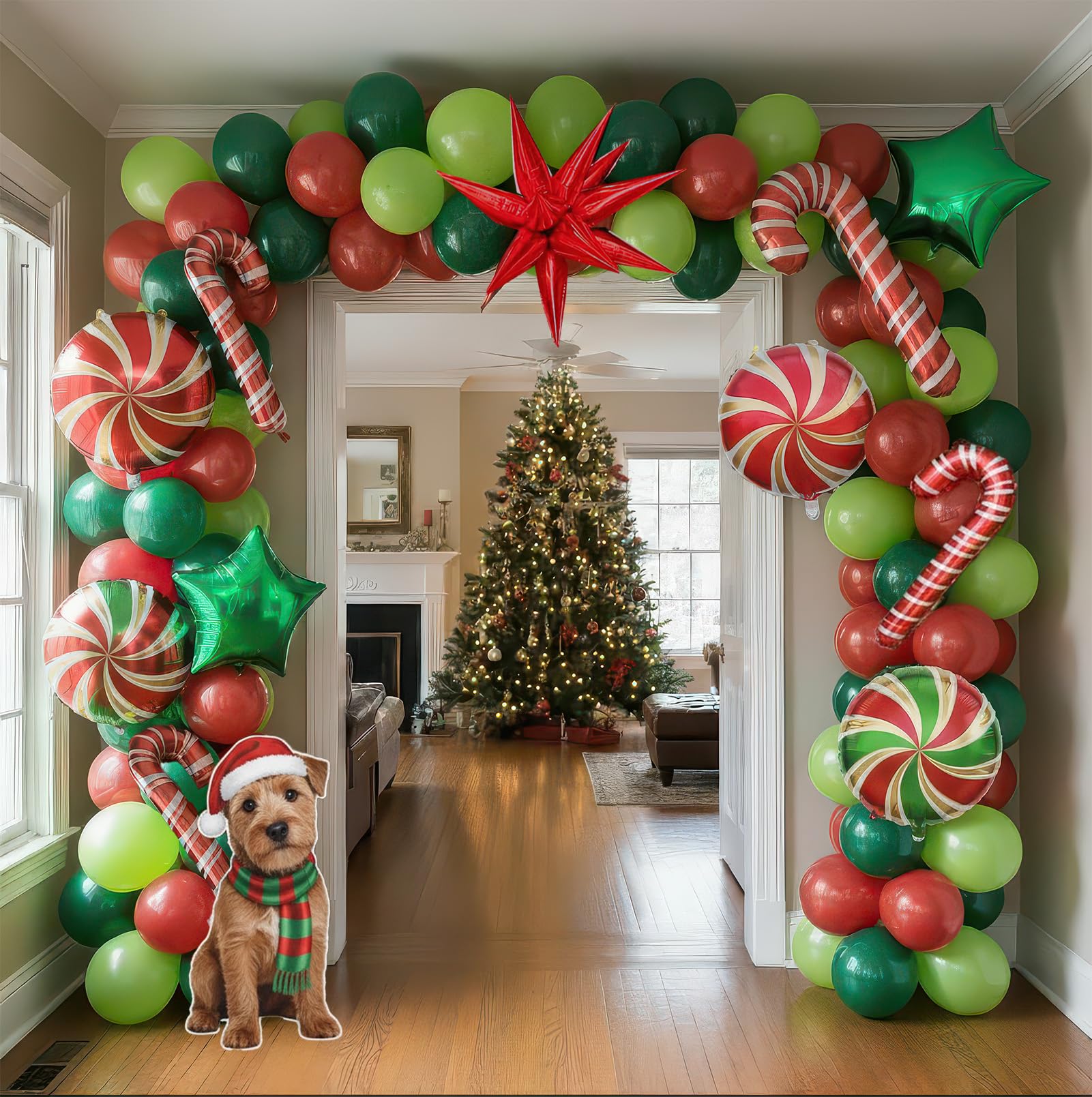 Kozee star foil balloons provide shimmering stars for photo-worthy moments.