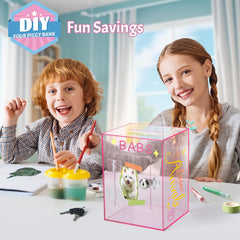 Kozsort openable savings jar designed for easy money management.