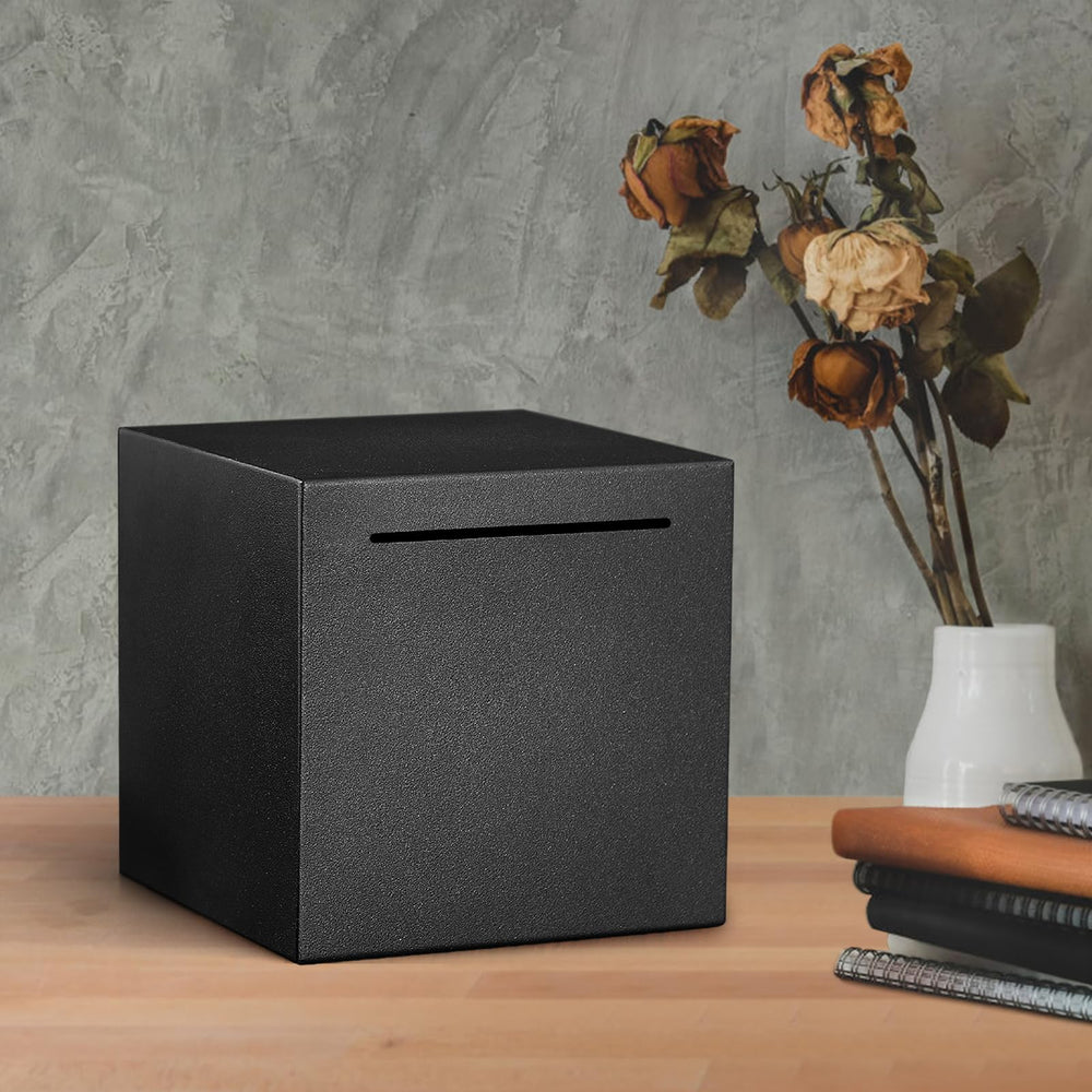 Kozsort unbreakable bank welded edges emphasize solid metal design.