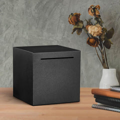 Kozsort unbreakable bank welded edges emphasize solid metal design.