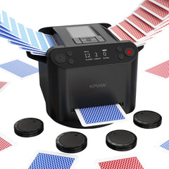 KPAW automatic shuffler and dealer—front view for smooth gameplay.