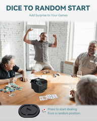Compact setup ideal for family game nights.