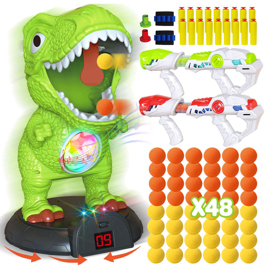 KPPIT dinosaur shooting game kit for interactive target practice and family play.