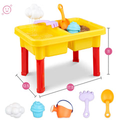 Kraftex sensory table accessories include water cloud and tools for interactive play.