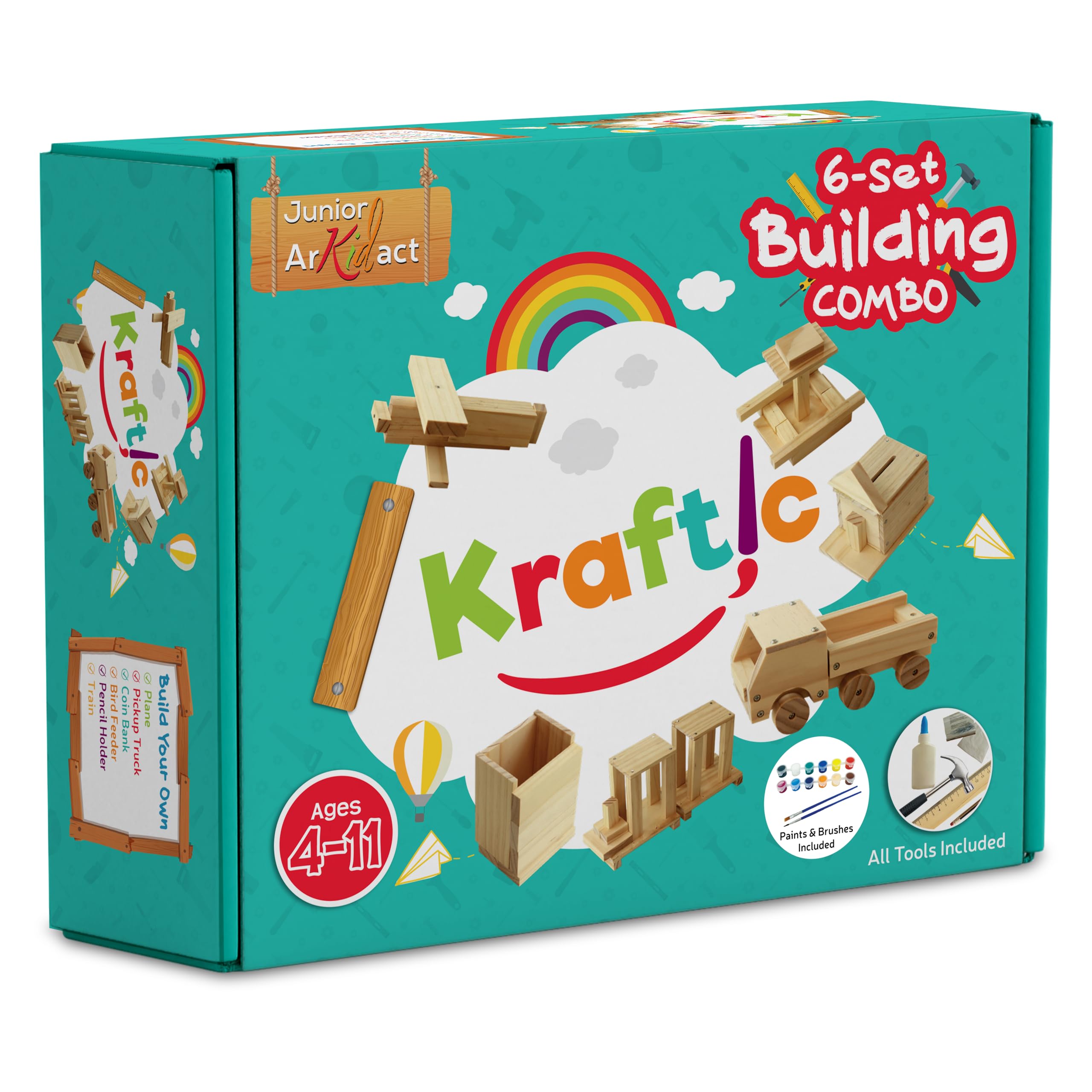 Kraftic gift-packaging is ready for gifting to budding makers.
