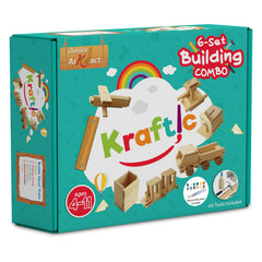 Kraftic gift-packaging is ready for gifting to budding makers.