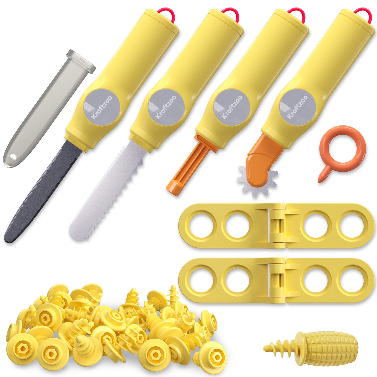 Kraftzoo Cardboard Cutter kit cover sparks imaginative building for kids.