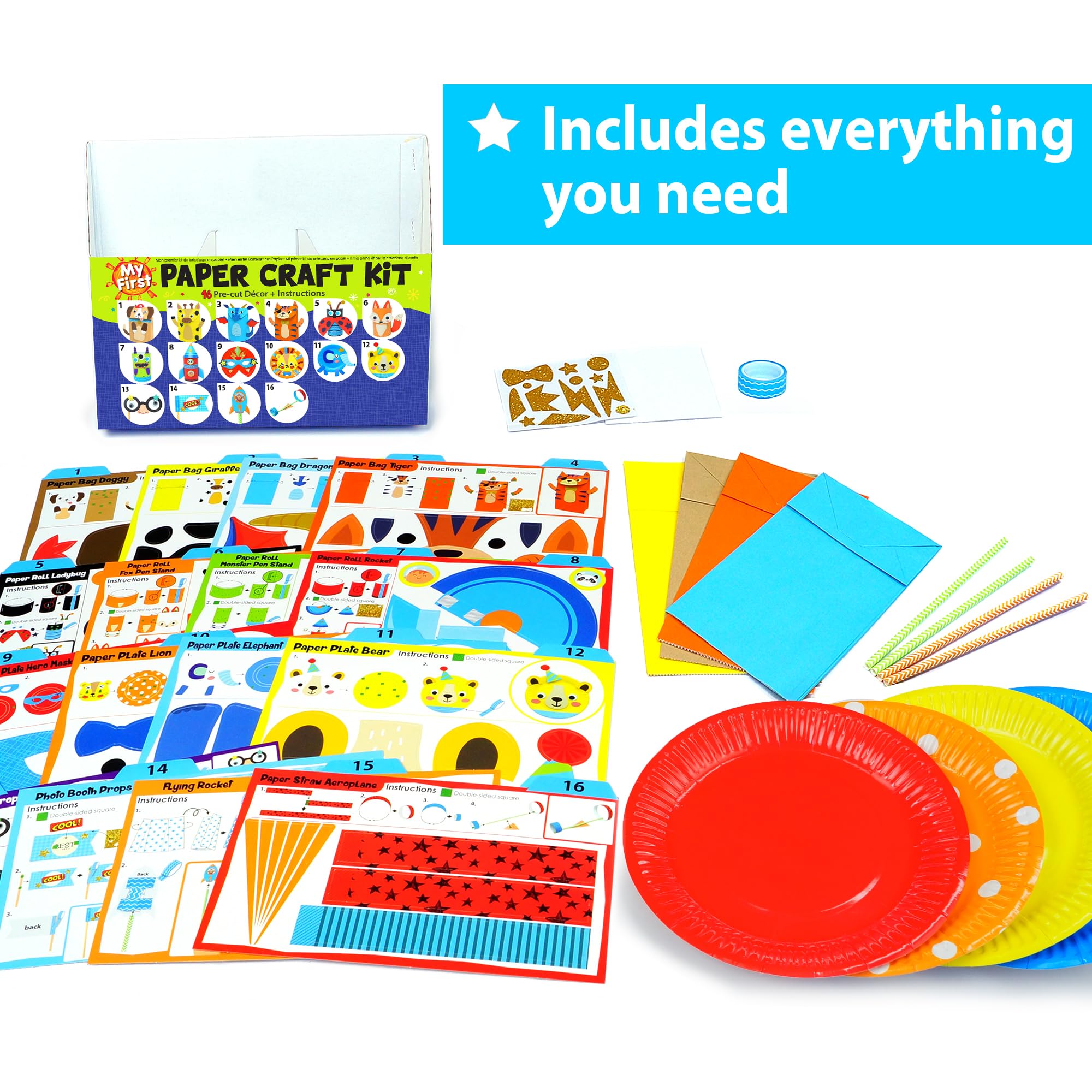 KRAFUN 16 easy safari animal projects inspire imaginative crafting