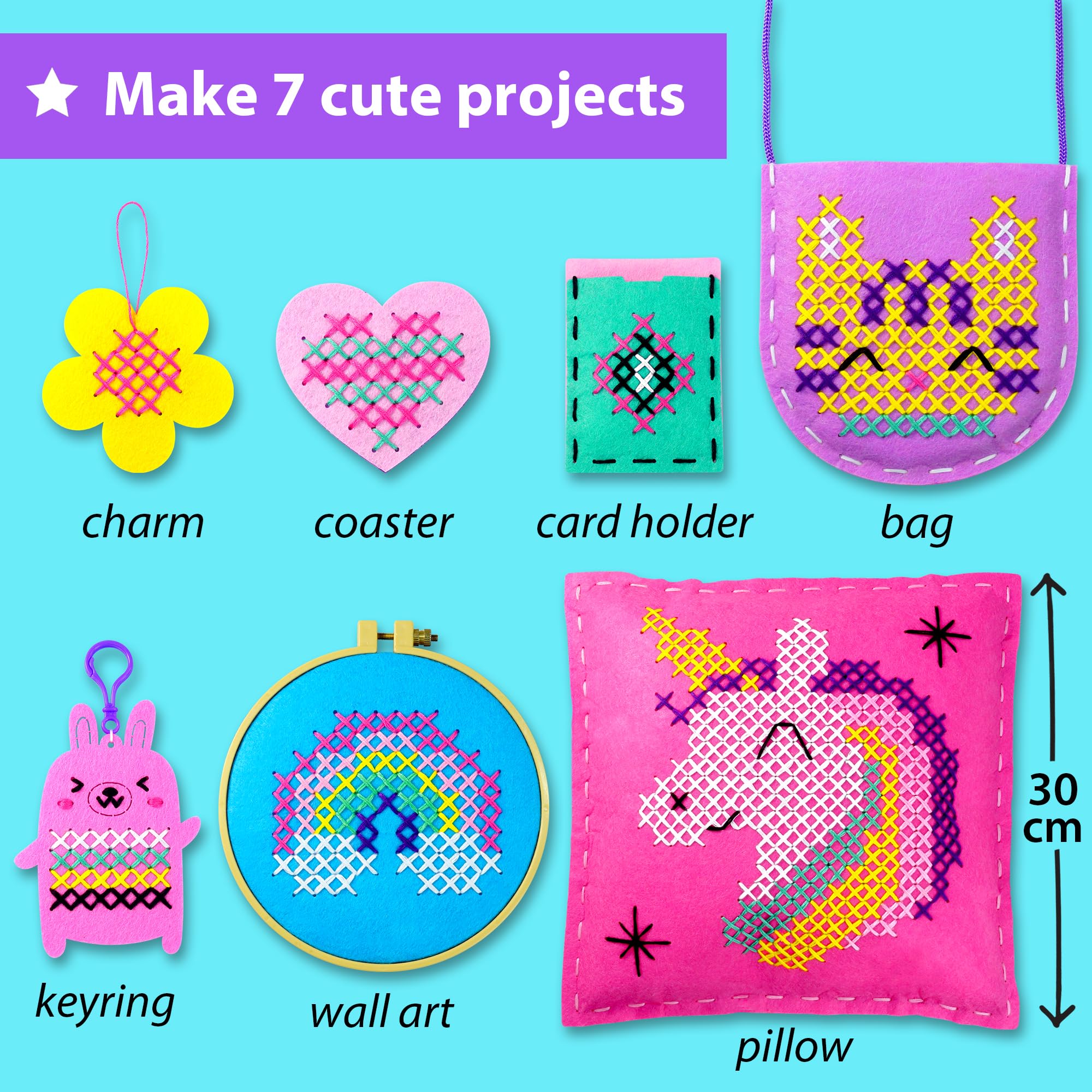 KRAFUN pillow project shows soft textile for cozy learning and play.