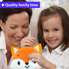 KRAFUN clear graphical instructions guide kids through steps