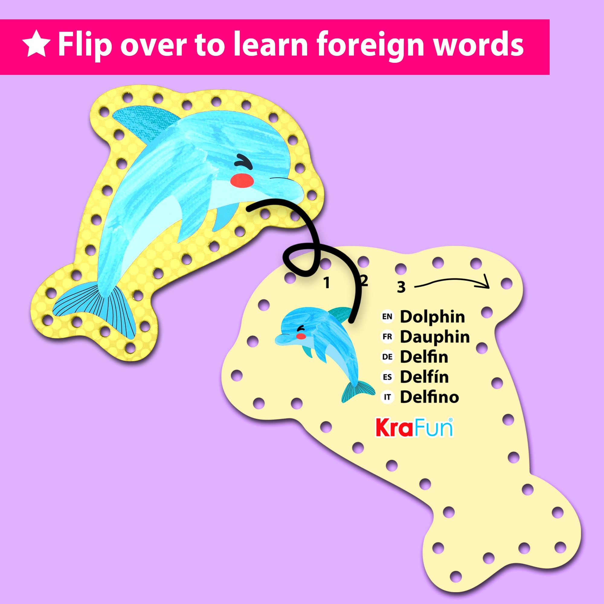 KRAFUN activities promote hand-eye coordination and color matching during creative play.