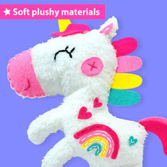 KRAFUN Plush felt materials for soft, colorful sewing projects