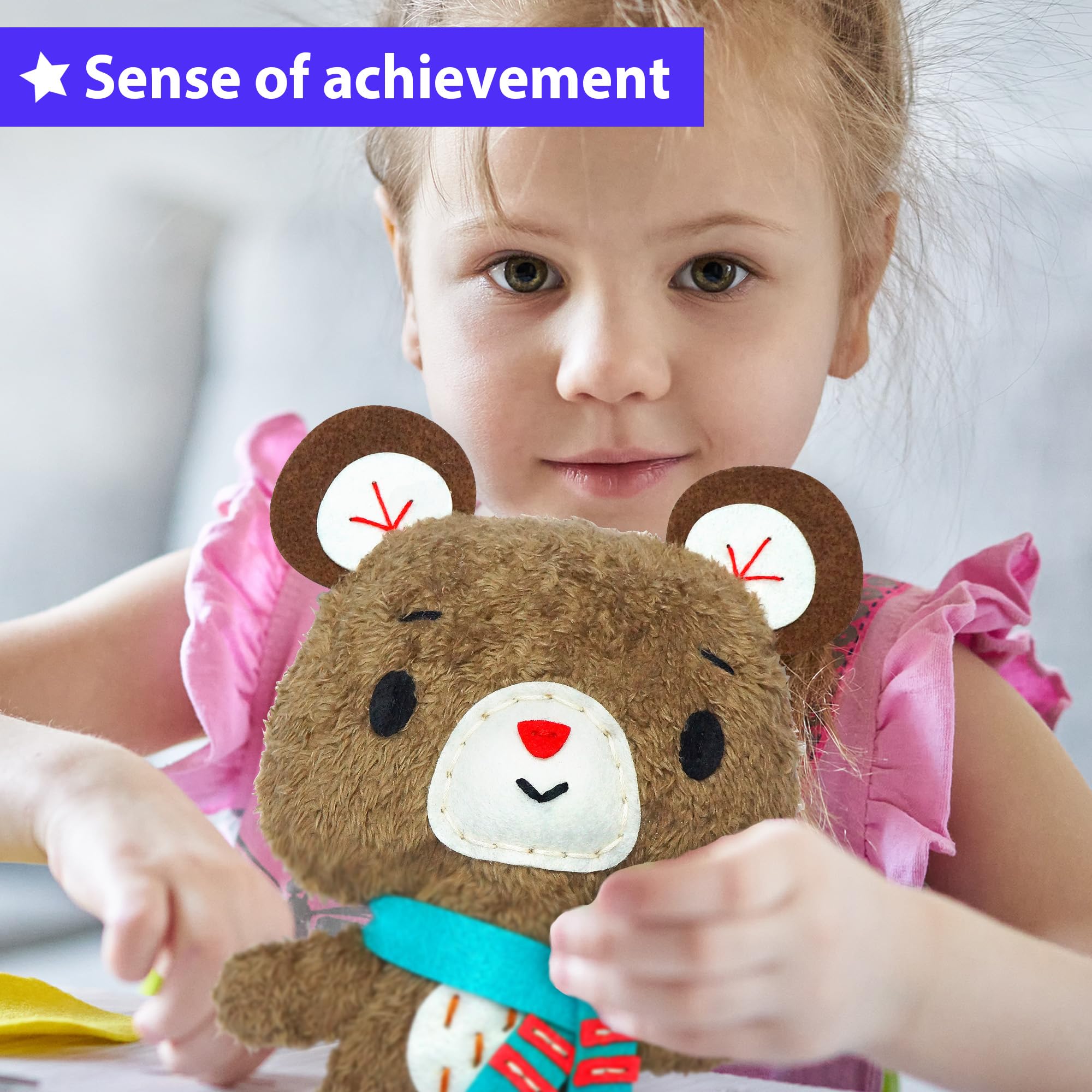 KRAFUN safe plastic tools help kids craft confidently.