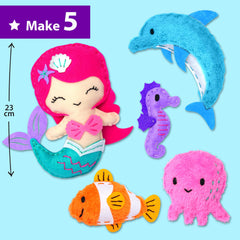 KRAFUN Seahorse doll inspires tactile learning and careful stitchwork for beginners.
