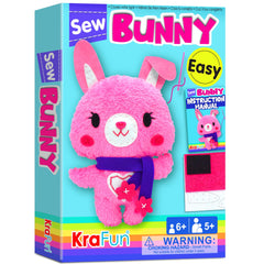 KRAFUN sewing kit box materials for beginners, organized for easy learning