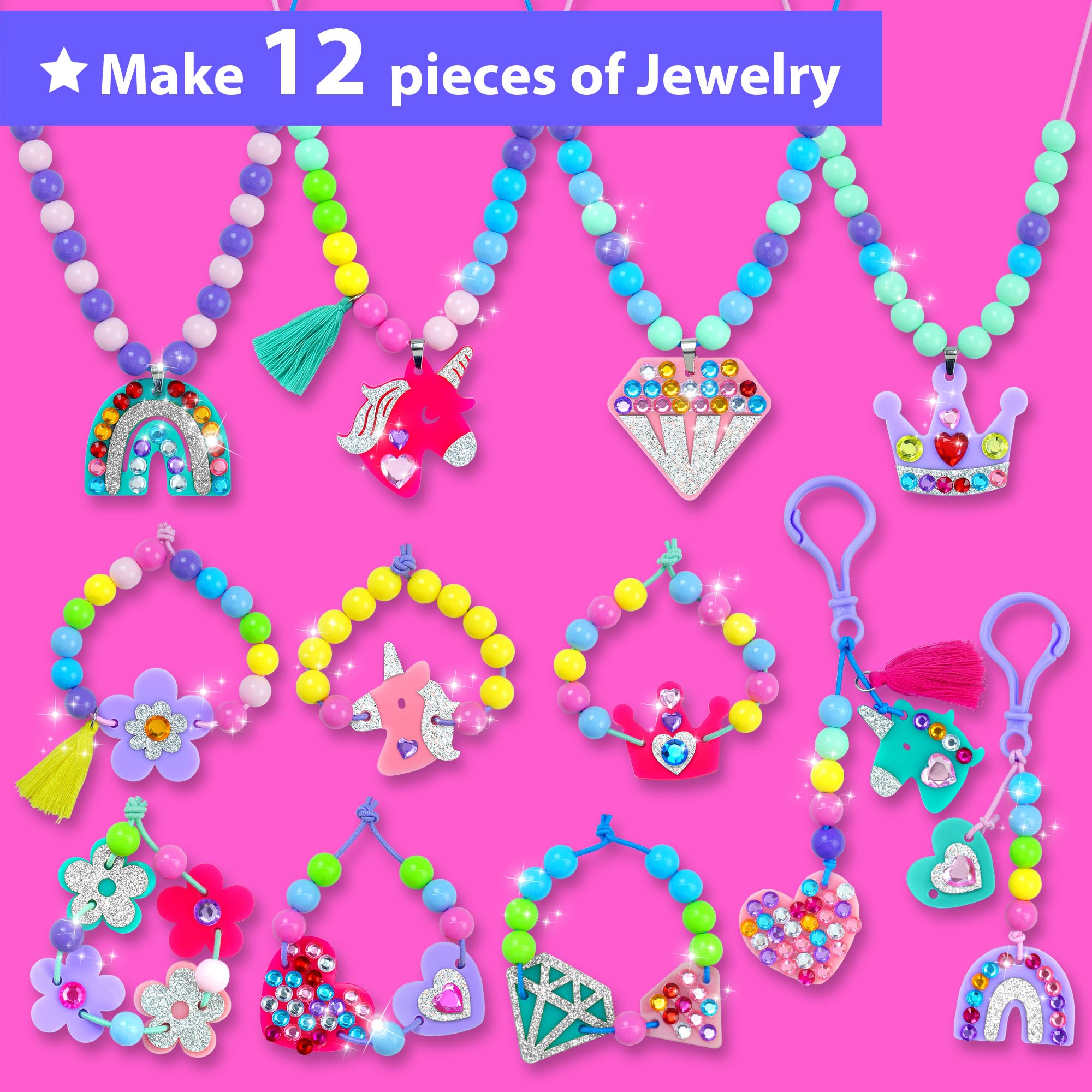 KRAFUN stickers-gems-pack showcases embellishments for playful charm designs.