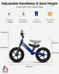 KRIDDO lightweight, durable frame supports confident riding