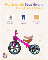KRIDDO Tricycle uses BPA-free materials for safer play.