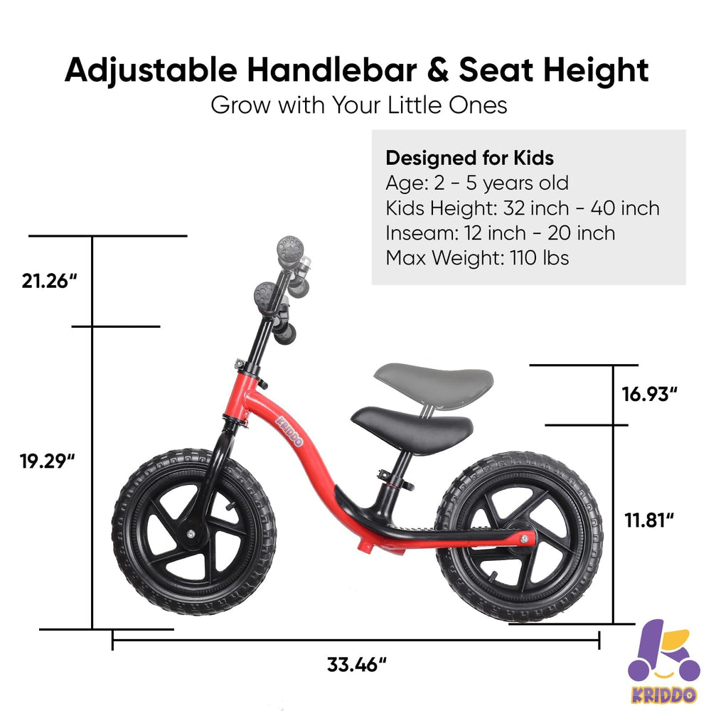 KRIDDO all-terrain tire image showcases puncture-resistant grip on grass and sidewalks
