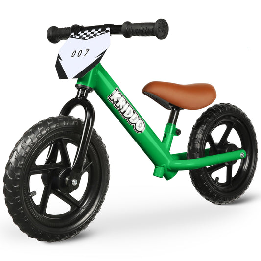 KRIDDO toddler balance bike twelve-inch frame ready for confident first rides.