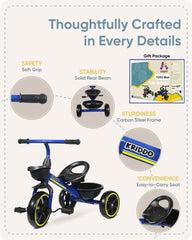 KRIDDO silent wheels enable indoor rides without floor damage