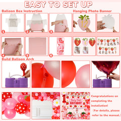 Kriyokiaa Balloon pack includes everything for a full party setup.