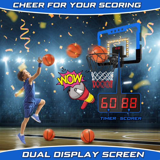 Kroyedfuw double electronic scoreboard with LED light for engaging scoring feedback.