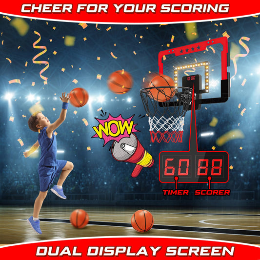 Kroyedfuw double electronic scoreboard with LED for quick home scoring