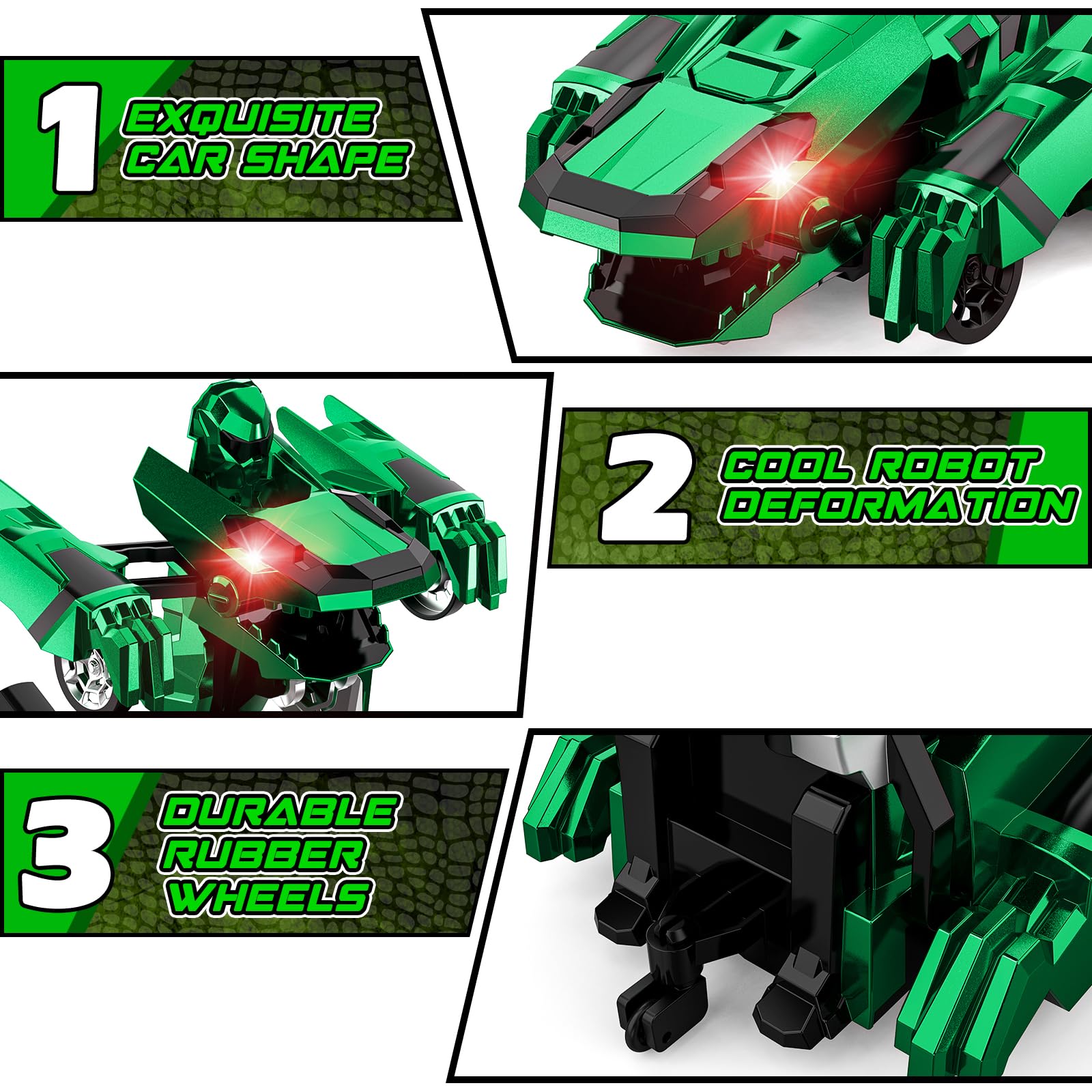 Kroyedfuw durable ABS plastic shell withstands rough play