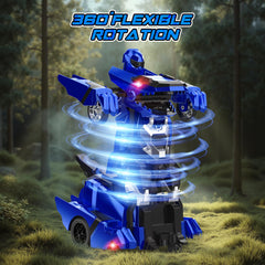 Kroyedfuw RC car 360-degree rotation in action for versatile play