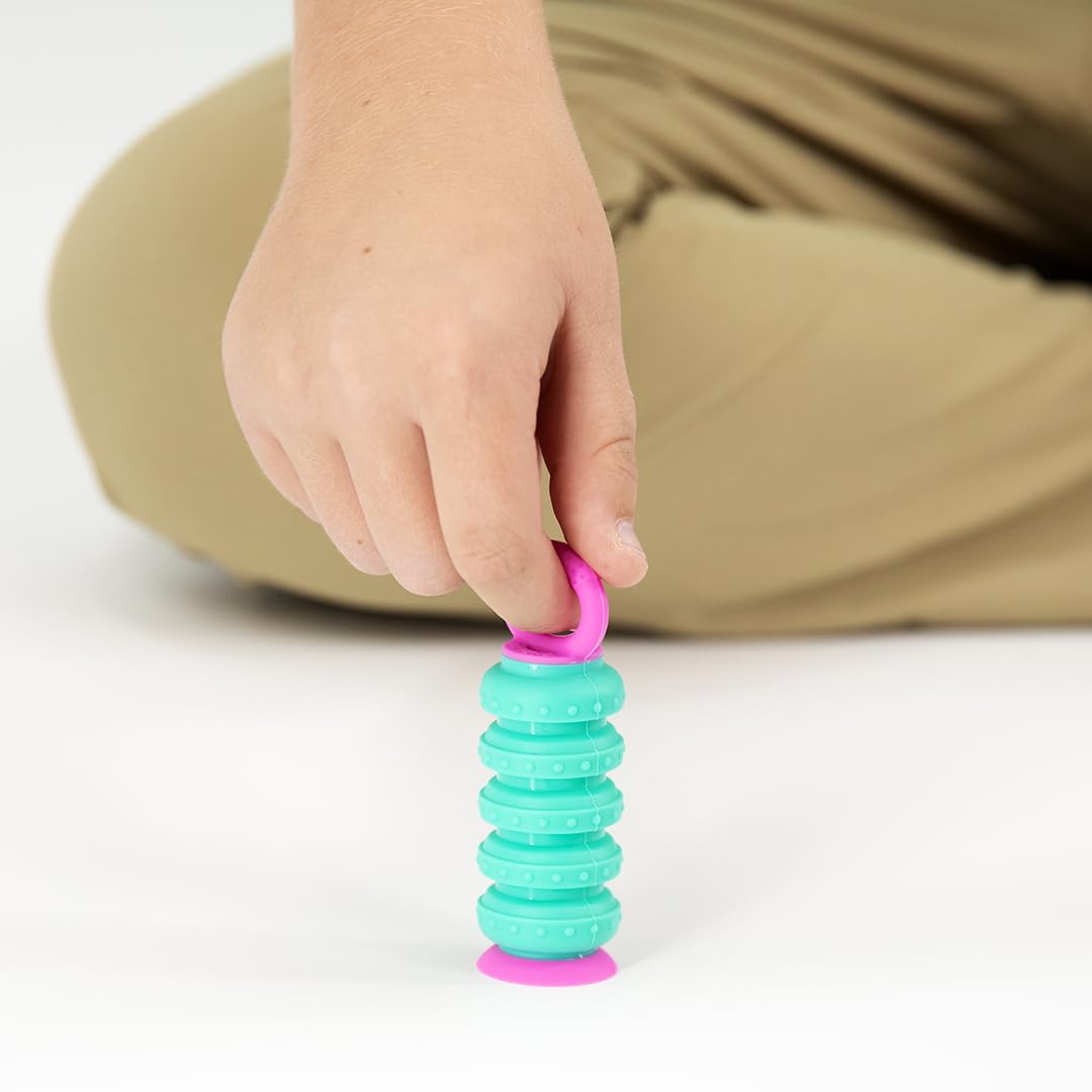 KRUMPLES Fidget Plungy pack-6 on the go for portable focus