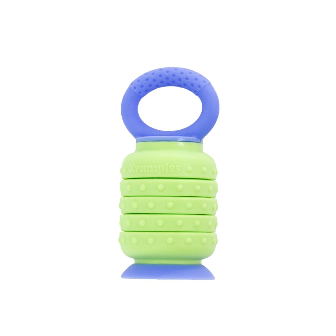 KRUMPLES Fidget Plungy soft-touch silicone for comfortable grip