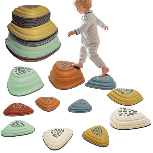 Kryolla balance stones triangular 11-pcs for versatile play and stability