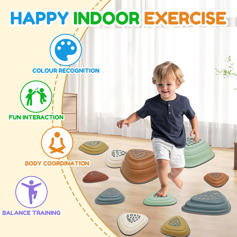 Kryolla colorful design stones spark imaginative play and learning