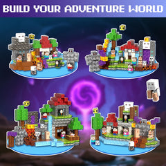 Kryzomat blocks with strong magnets support tall, stable constructions.