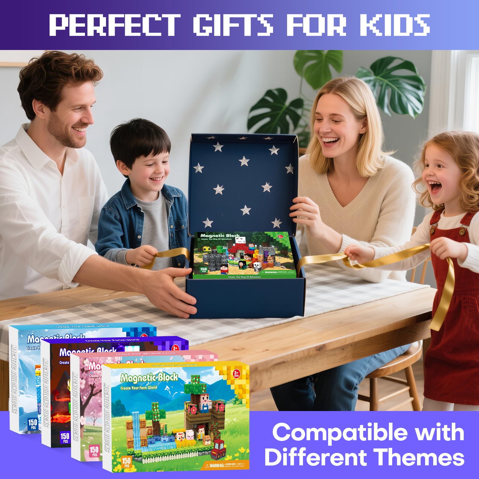 Kryzomat makes a perfect, engaging gift for kids ages 3 to 12.