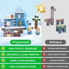 Kryzomat STEM learning blocks spark creativity and spatial awareness during hands-on play.