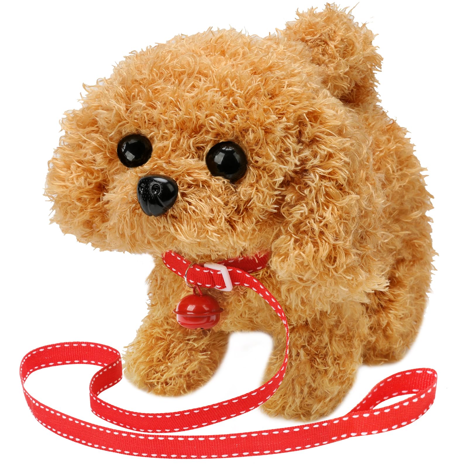 KSABVAIA Plush Teddy Puppy Walking: endless fun during playtime