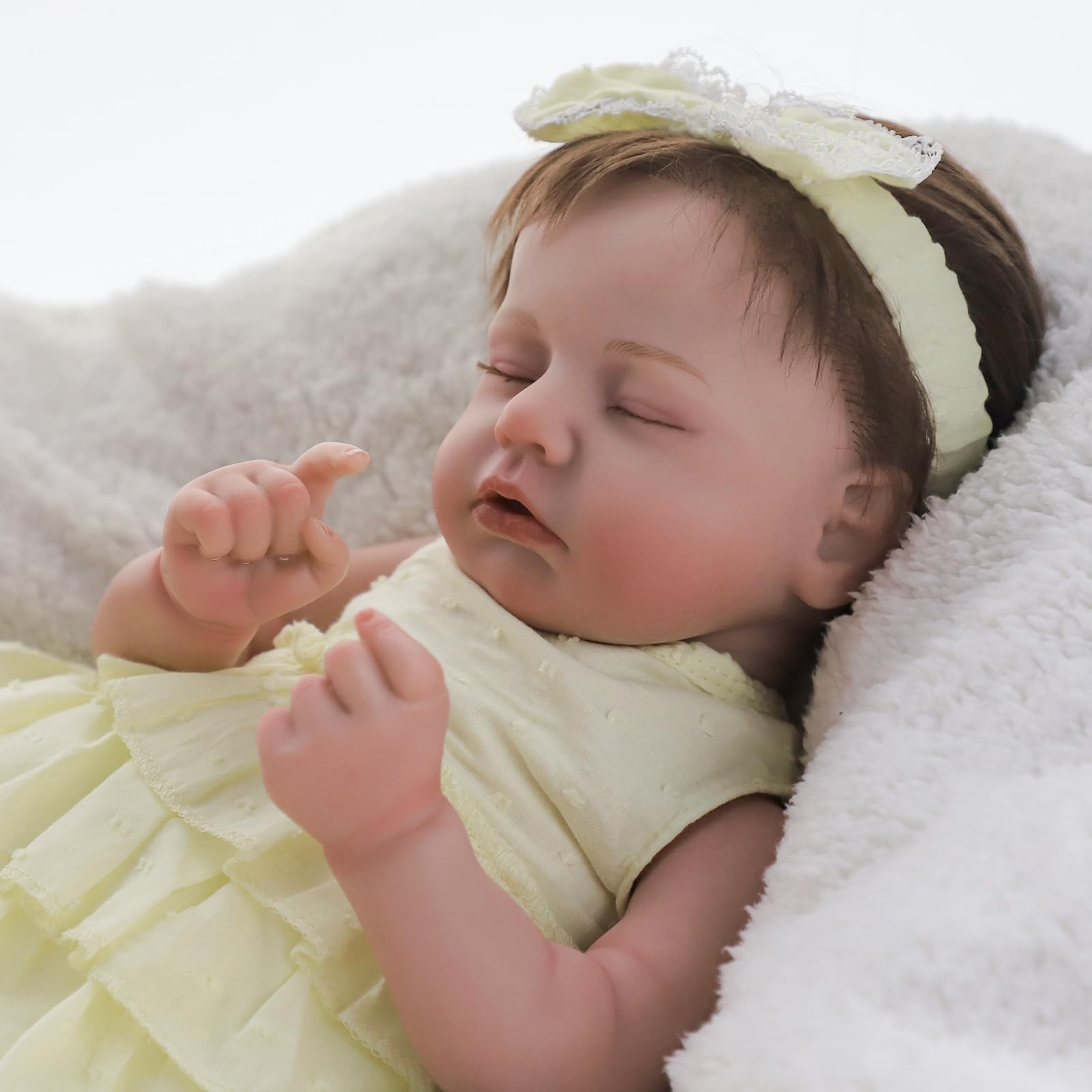 KSBD detailed body painting and features capture newborn charm during playtime.