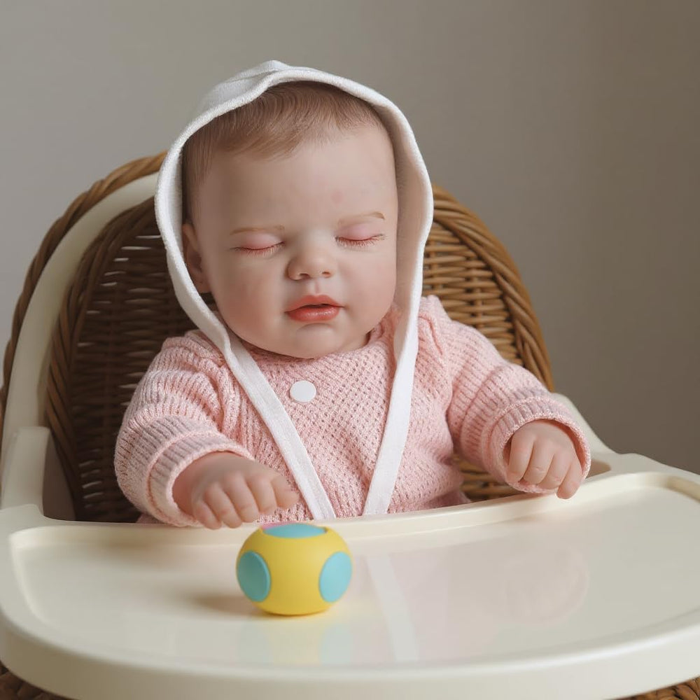 KSBD 18-inch doll with soft cloth body provides warm, comforting hugs