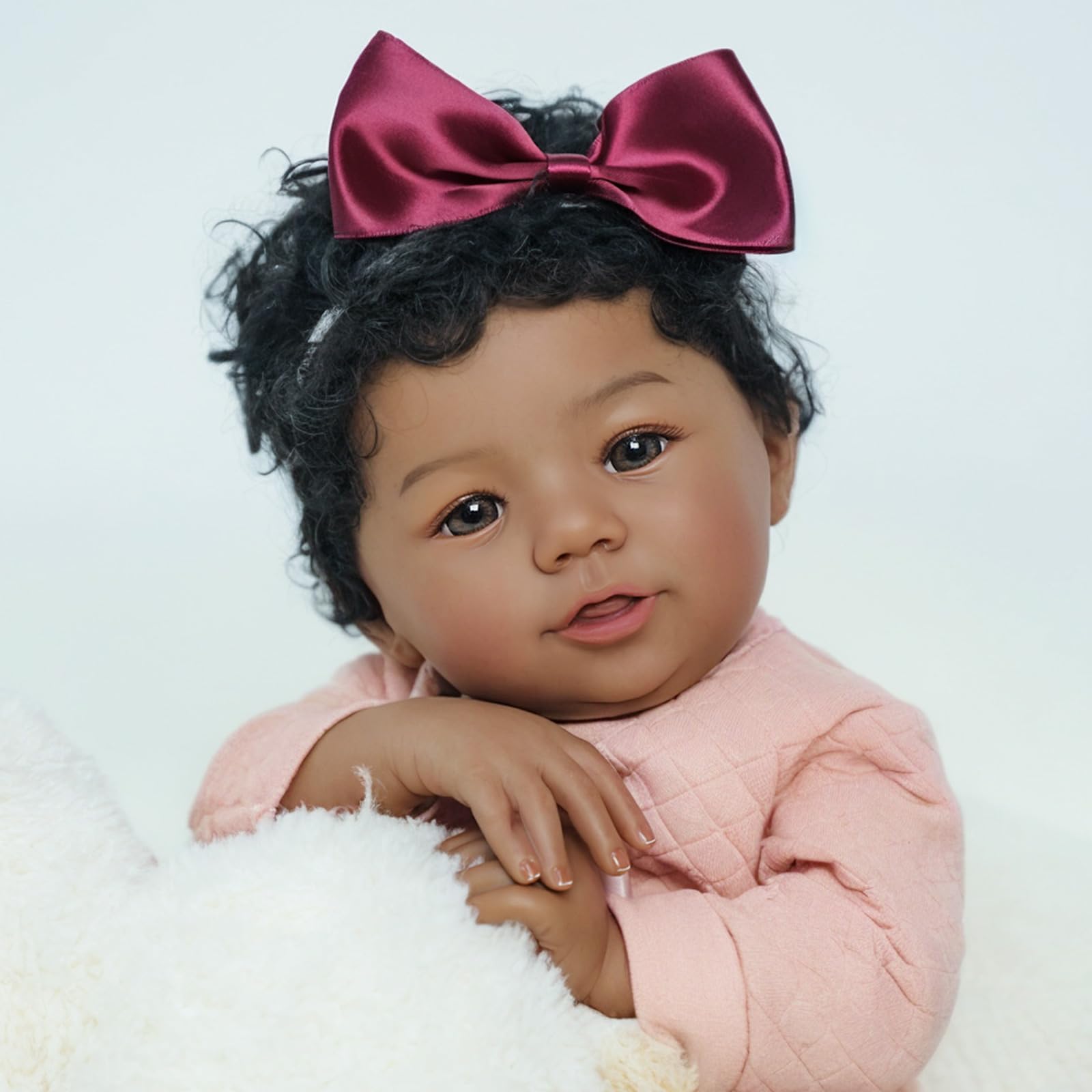 KSBD doll 18in wrinkled feet for authentic newborn appearance