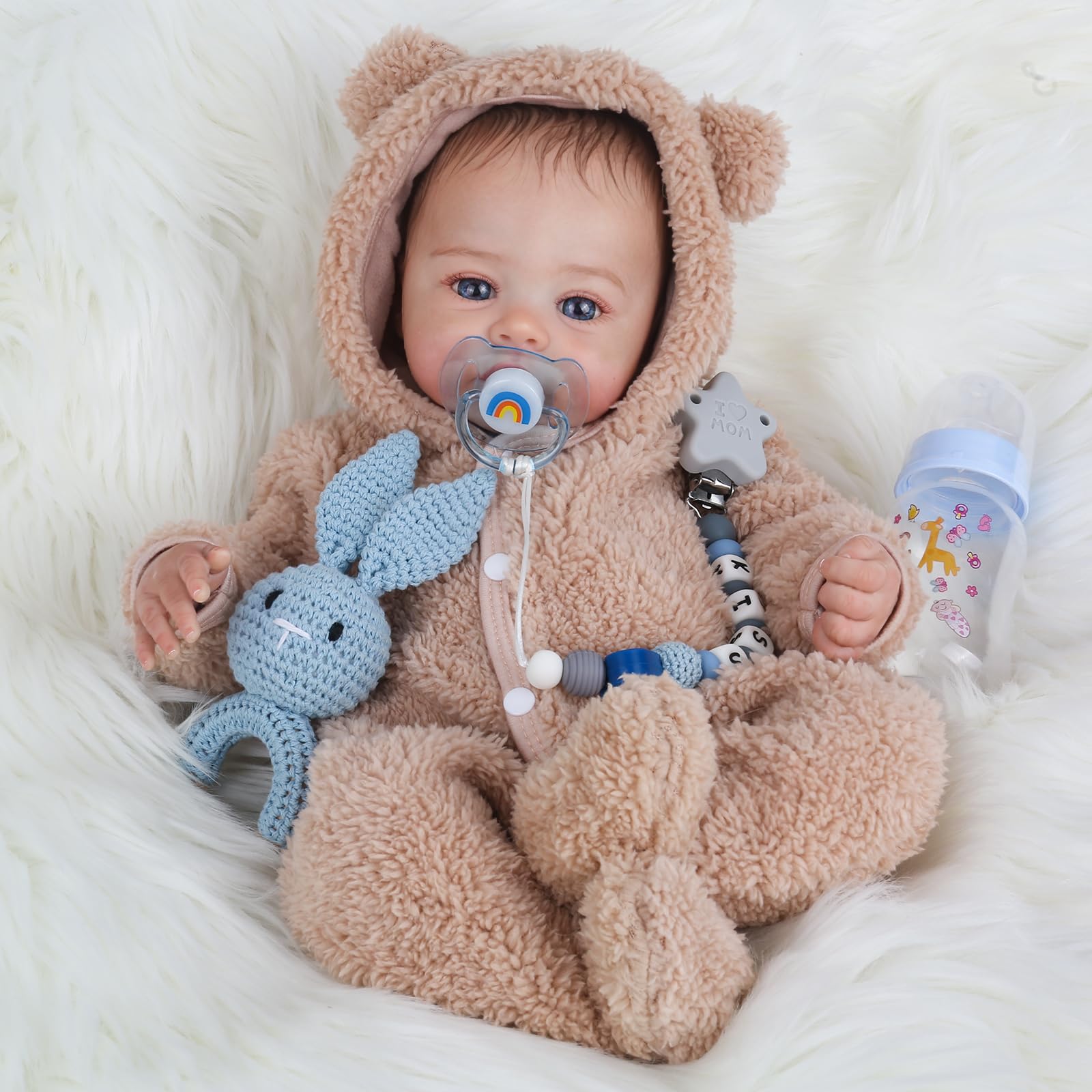 KSBD Reborn Baby Doll gift box emphasizes special occasion gifting and presentation.