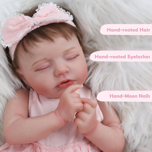 KSBD Reborn doll full body 20in ready for cuddling and posing