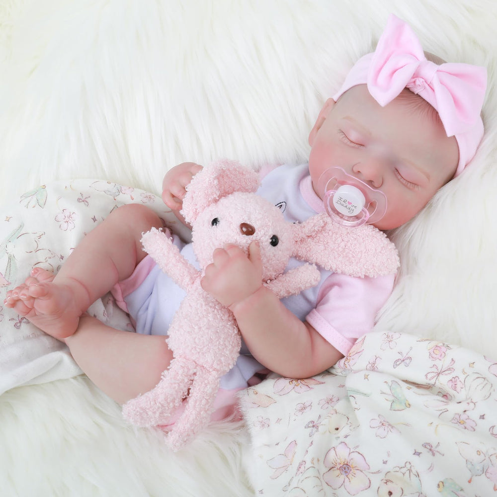 KSBD Rosalie birth certificate and accessories enhance unboxing and keepsake value