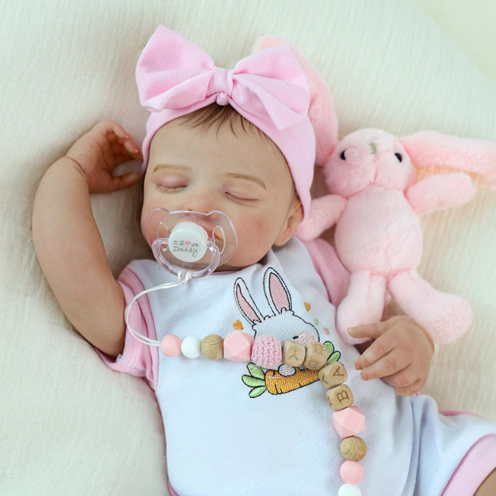 KSBD Rosalie sleeping face conveys serenity and comforting presence during cuddle time