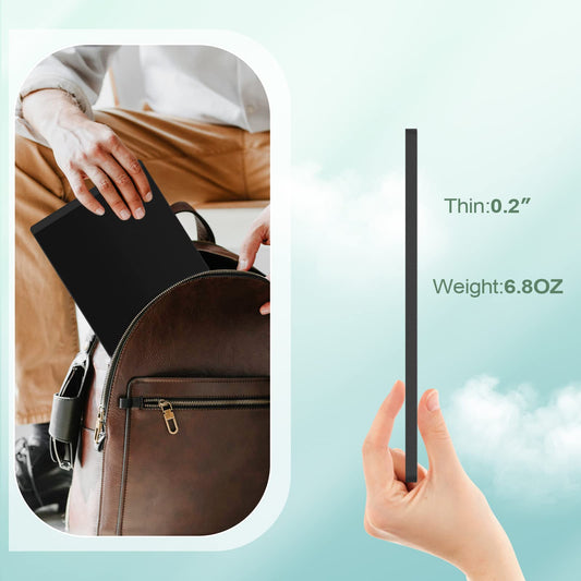 Ksequ LCD writing tablet double-sided screen for organized notes and sketches