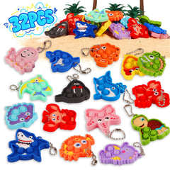 Ksmky sea animal pop fidget toy octopus for calm focus and classroom fun.