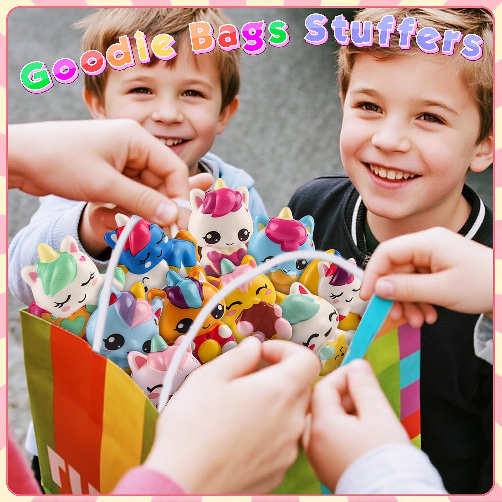 Ksmky squishy toys serve as classroom prizes and rewards